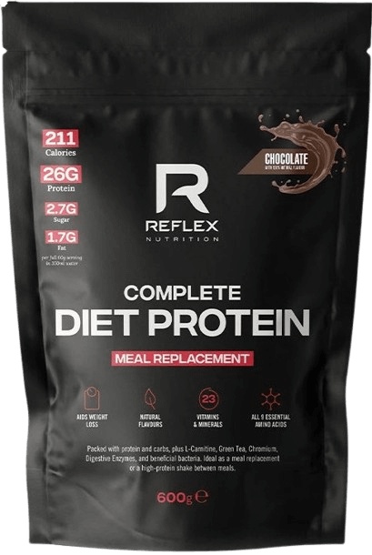 Reflex Nutrition Reflex Complete Diet Protein, 600 g Varianta: Complete Diet Protein 600g čokoláda
