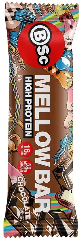 BSC Nutrition Mellow Bar 50 g - čokoláda