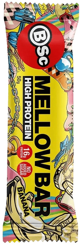 BSC Nutrition Mellow Bar 50 g - banán