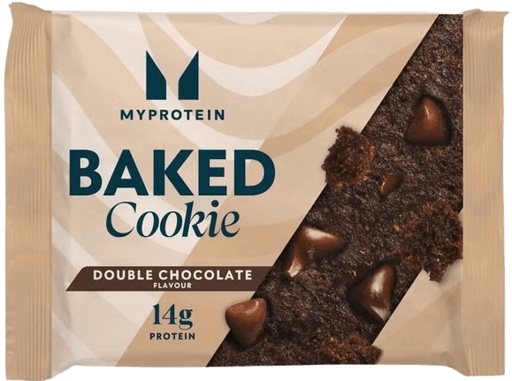 MyProtein Baked Cookie 75 g Příchuť: Dvojitá čokoláda