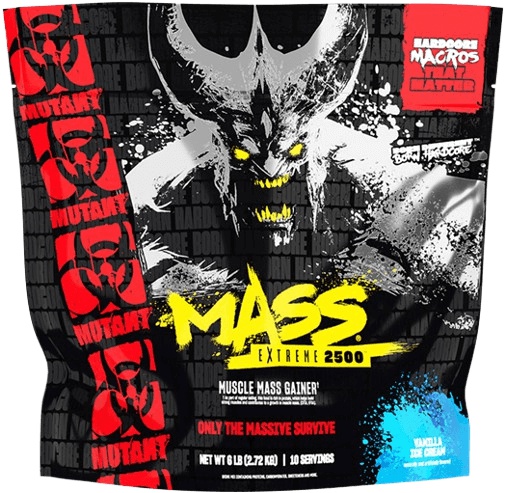 Mutant Mass XXXTREME 2500 2,72 kg - čokoláda