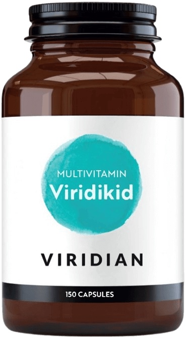 Viridian Nutrition Viridian Viridikid Multivitamin, 150 ks Varianta: Viridikid Multivitamin 150 kapslí SK