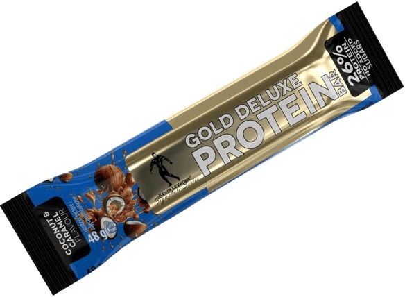Kevin Levrone Gold Deluxe Protein Bar 48 g - kokos/ karamel