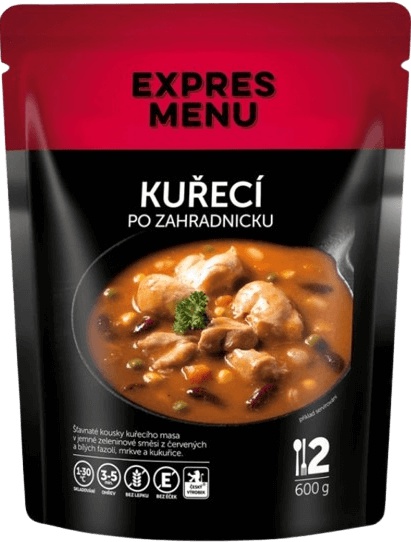 Kuřecí po zahradnicku EXPRES MENU (2 porce)