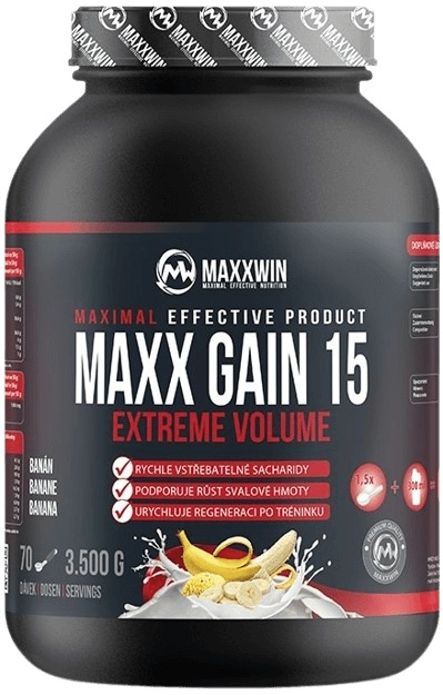 MAXXWIN Maxx Gain 15 3500g - čokoláda