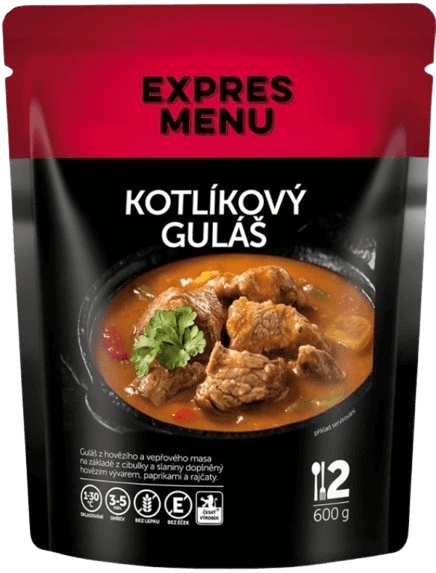 Kotlíkový guláš EXPRES MENU (1 porce)