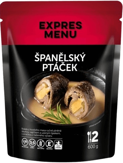 Španělský ptáček EXPRES MENU (2 porce)