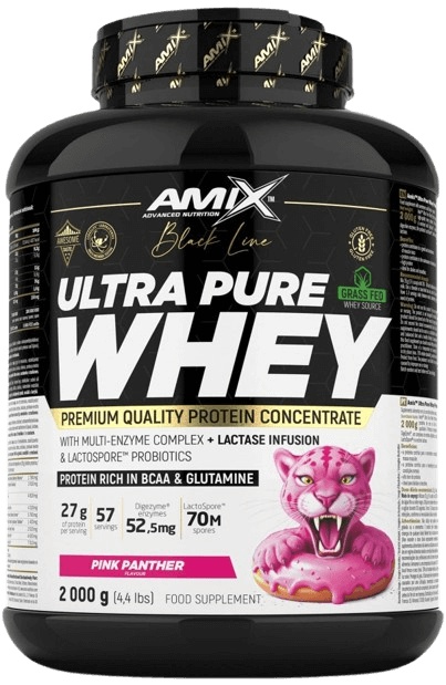 Amix Black Line Ultra Pure Whey Protein 2000 g - chocolate muffin
