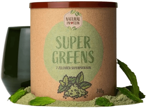 Natural Protein SuperGreens 240 g
