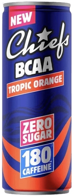 Chiefs BCAA Drink 330 ml - tropický pomeranč