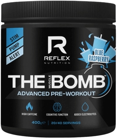 Reflex The Muscle BOMB 400 g - modrá malina