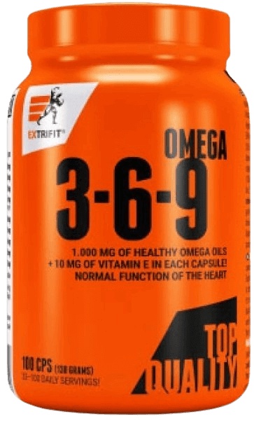 Extrifit Omega 3-6-9, 100 kapslí