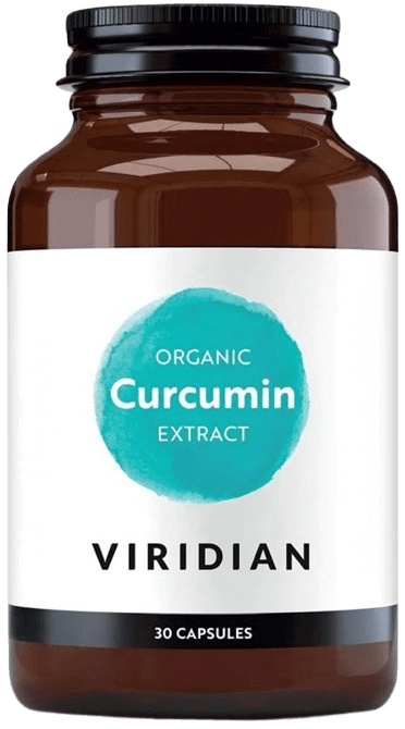 Viridian Curcumin Organic Extract 250 mg - 30 kapslí