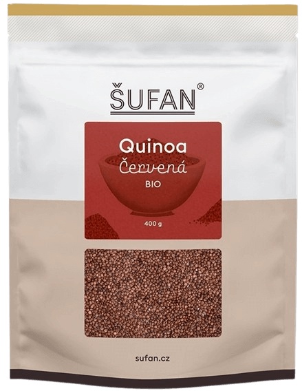 Šufan BIO Quinoa 400 g - červená