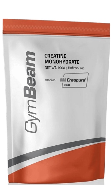 GymBeam Kreatin Monohydrát (100 % Creapure) 500 g - pomeranč