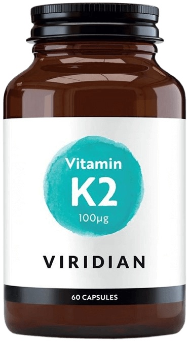 Viridian Vitamin K2 100ug 60 kapslí
