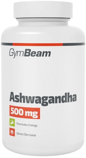 GymBeam Ashwagandha 500 mg - 180 kapslí