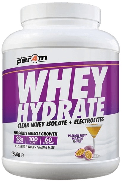 Per4m Clear Whey Isolate + Electrolytes 1800 g - marakuja Martini