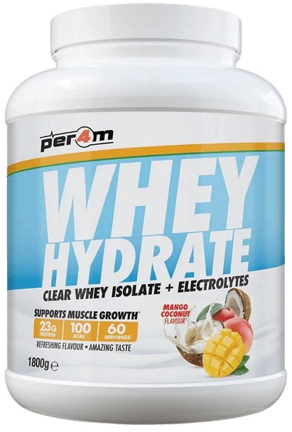 Per4m Clear Whey Isolate + Electrolytes 1800 g - mango/ kokos
