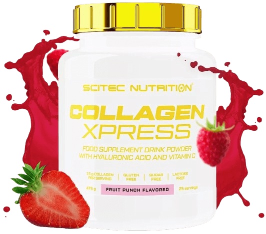 Scitec Collagen Xpress 475 g - ovocný punč