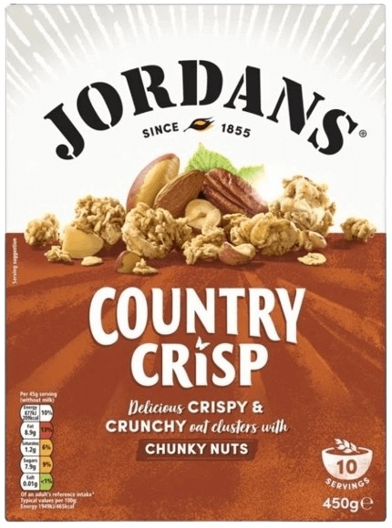 Jordans Musli 450 g - ořechové