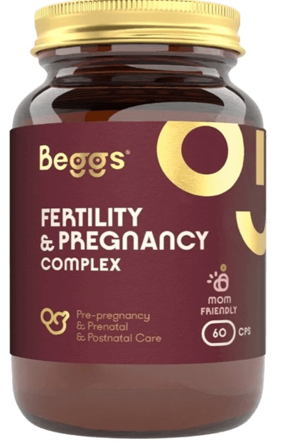 Beggs Fertility + Pregnancy COMPLEX 60 kapslí