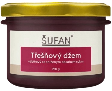 Šufan ovocný džem 190 g - třešeň