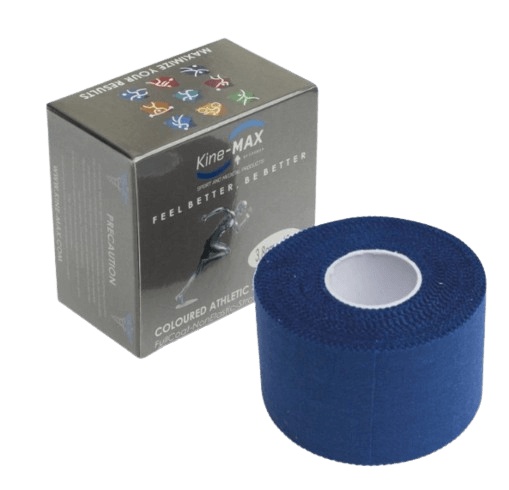 Kine-MAX Team Tape Neelastická Tejpovací páska 3,8cm x 10m - modrá