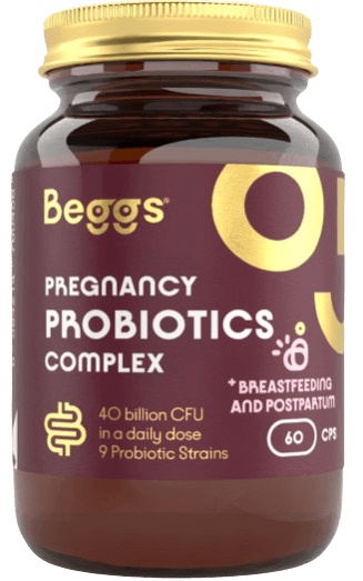 BEGGS Pregnancy Probiotics Complex 60 kapslí