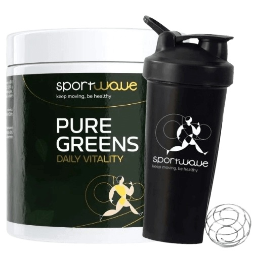 SportWave PURE GREENS DAILY VITALITY 300 g - citron/ limetka