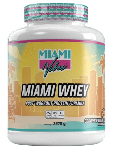 Miami Vibes Miami Whey 2270 g - Cookies & Dream