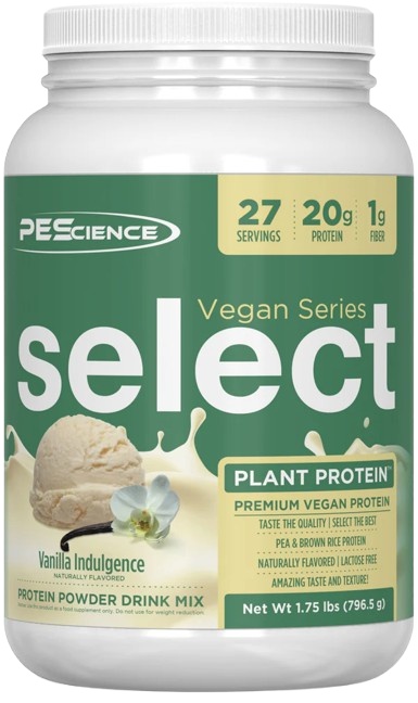 PEScience Vegan Select Protein 756g - Vanilla indulgence