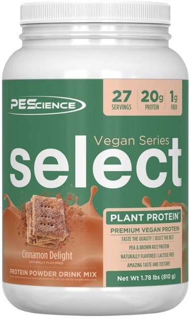 PEScience Vegan Select Protein 810g - Cinnamon Delight