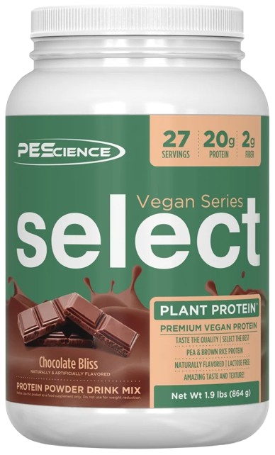PEScience Vegan Select Protein 918g - Chocolate Bliss