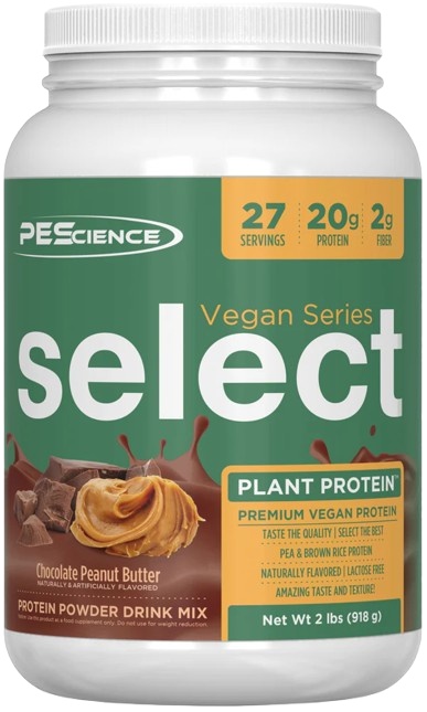 PEScience Vegan Select Protein 837g - Chocolate Peanut butter