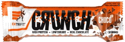 Extrifit Protein Bar Crunch 50 g - čokoláda