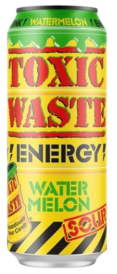Toxic Waste energetický nápoj - vodní meloun