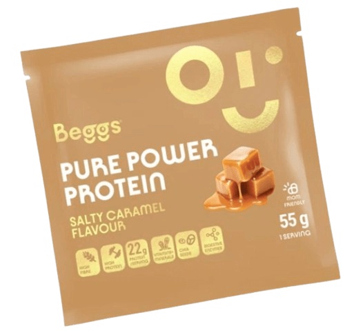 Beggs Pure Power Protein 55 g - salty caramel