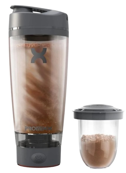PROMiXX Pro Elektrický šejkr dobíjecí 600 ml - graphite gray