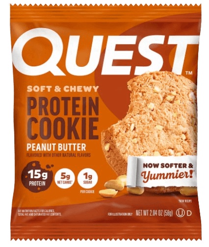 Quest Nutrition Protein Cookie 58 g - Peanut butter