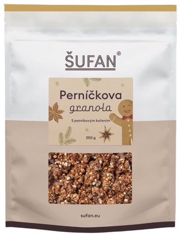 Šufan Granola 400 g - perníčkova granola s perníkovým kořením