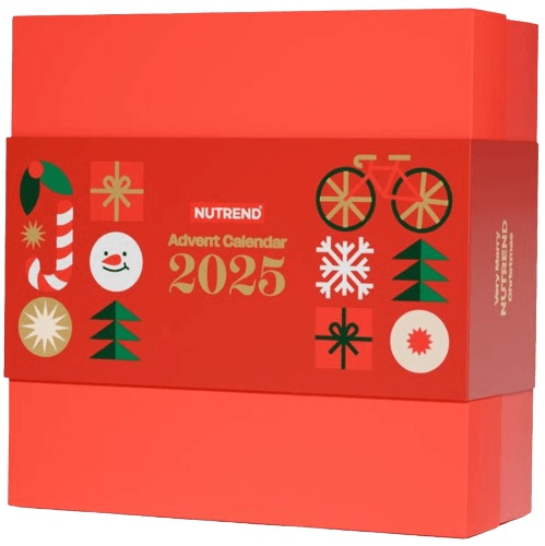 Nutrend ADVENTNÍ KALENDÁŘ 2025 červený