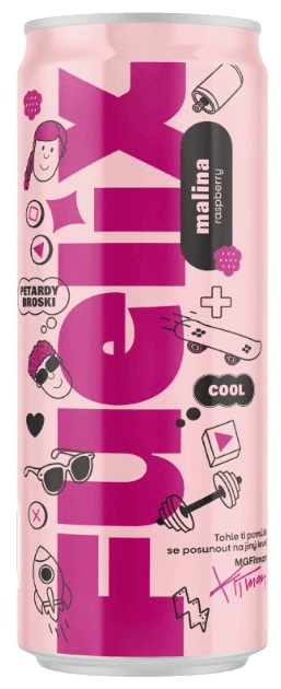 BrainMax BrainMarket x MGFitman FUELIX DRINK 250 ml - malina