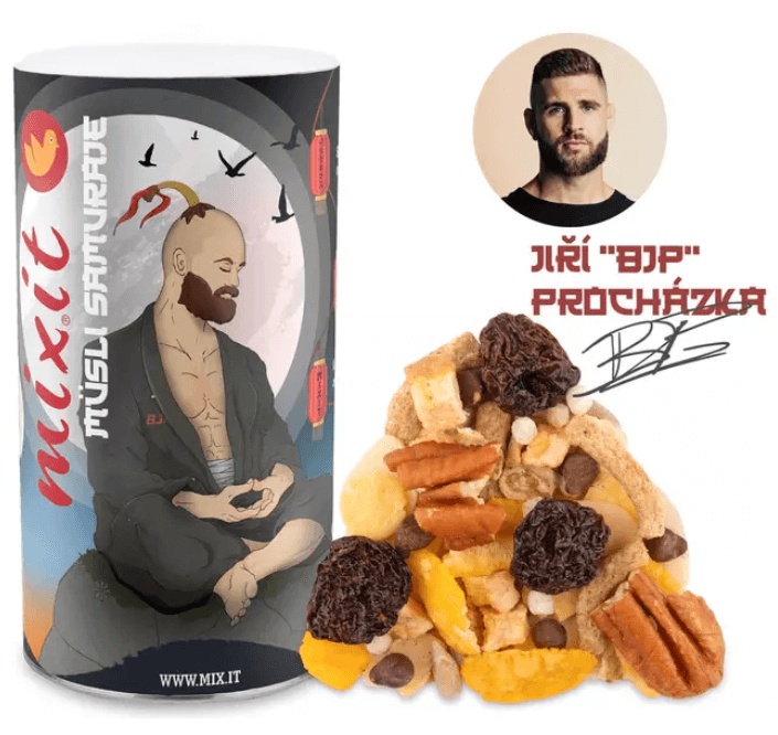 Mixit Proteinové Müsli Samuraje Jirky Procházky 390 g