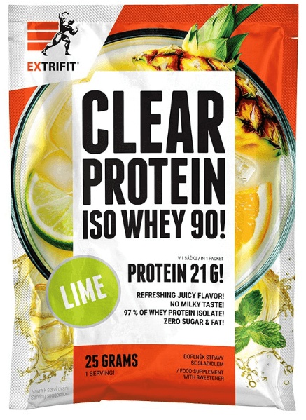 Extrifit Clear Protein Iso Whey 90! 25 g - Lime