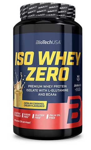 BioTechUSA Iso Whey Zero 908 g - Catalan Caramel Cream