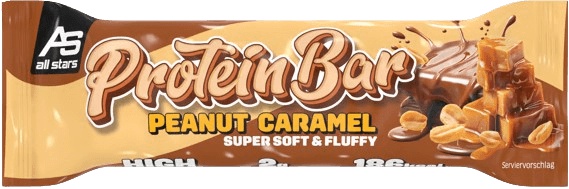 All Stars PROTEIN BAR SUPER SOFT&FLUFFY 50 g - arašídy/ karamel