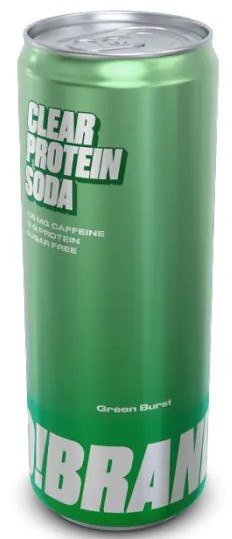 FCB Clear protein soda (Probrands protein soda) 330ml - Green Burst