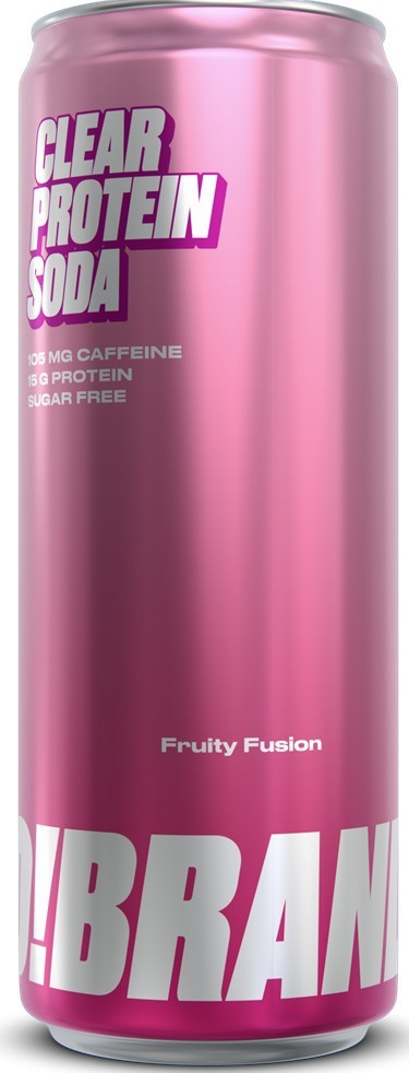 FCB Clear protein soda (Probrands protein soda) 330ml - Fruity Fusion