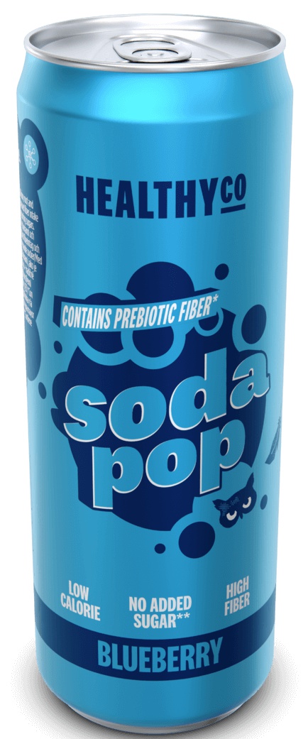 HealthyCo Soda pop 330 ml - Blueberry